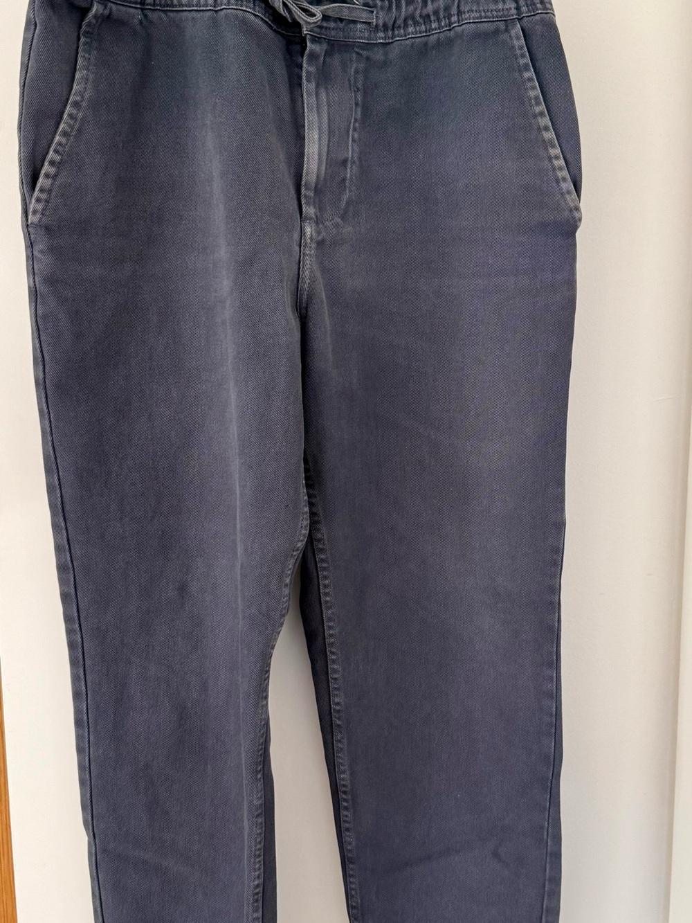 WAX LONDON// Kurt Men's Navy Casual Pants
